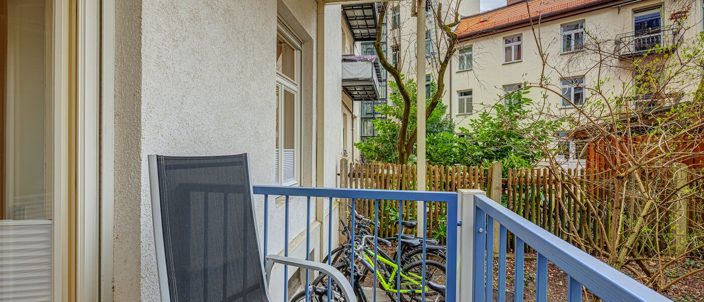 квартира München Au-Haidhausen 01 балкон 13875