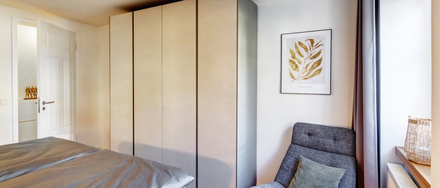 квартира München Schwanthalerhöhe 03 спальная комната 13877