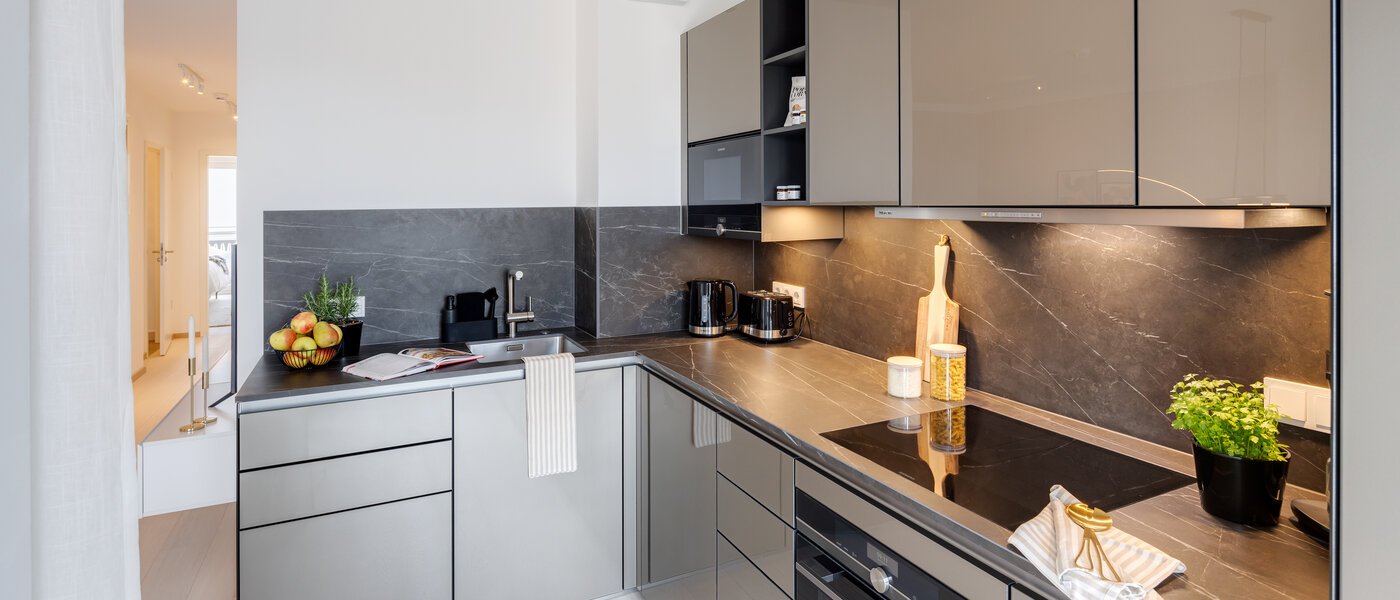 квартира München Haidhausen 04 кухня 13880