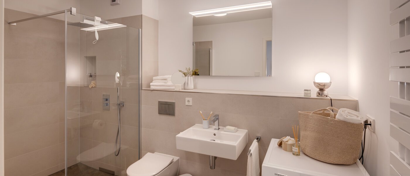 квартира München Haidhausen 01 ванная комната 13880