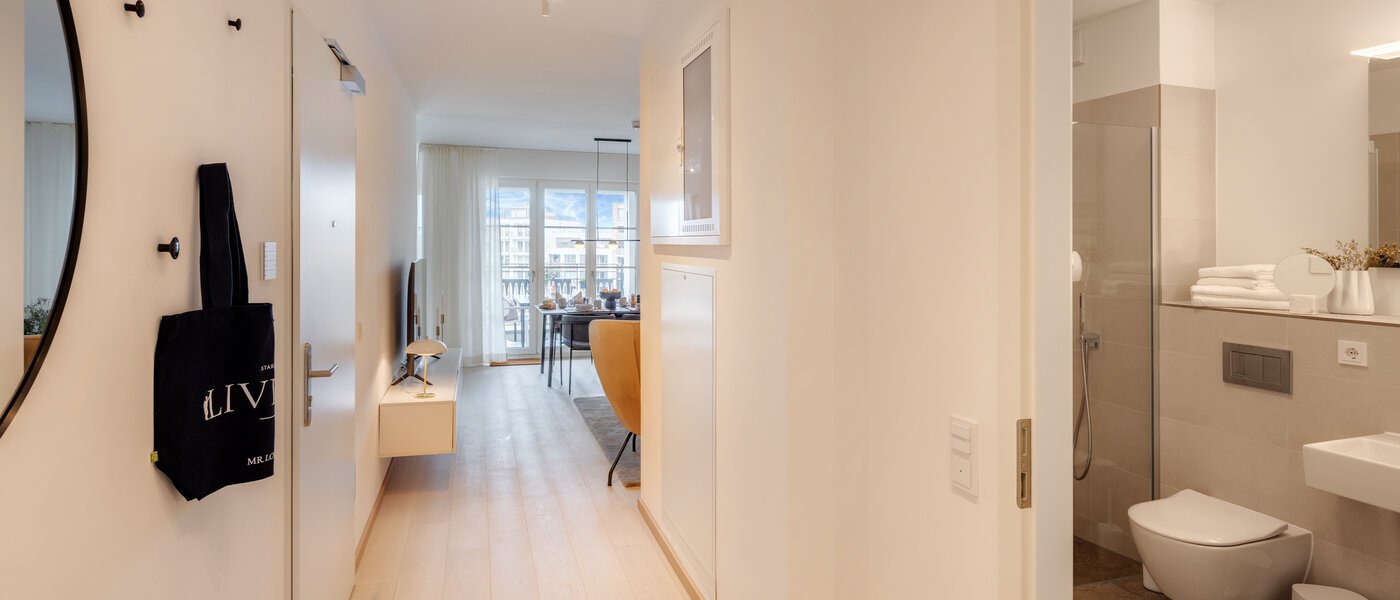 квартира München Haidhausen 03 коридор 13880