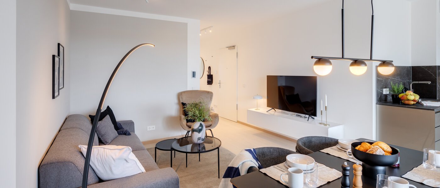 квартира München Haidhausen 03 жилое пространство 13880