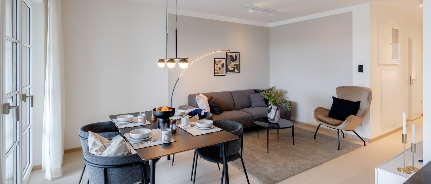 квартира München Haidhausen 04 жилое пространство 13880