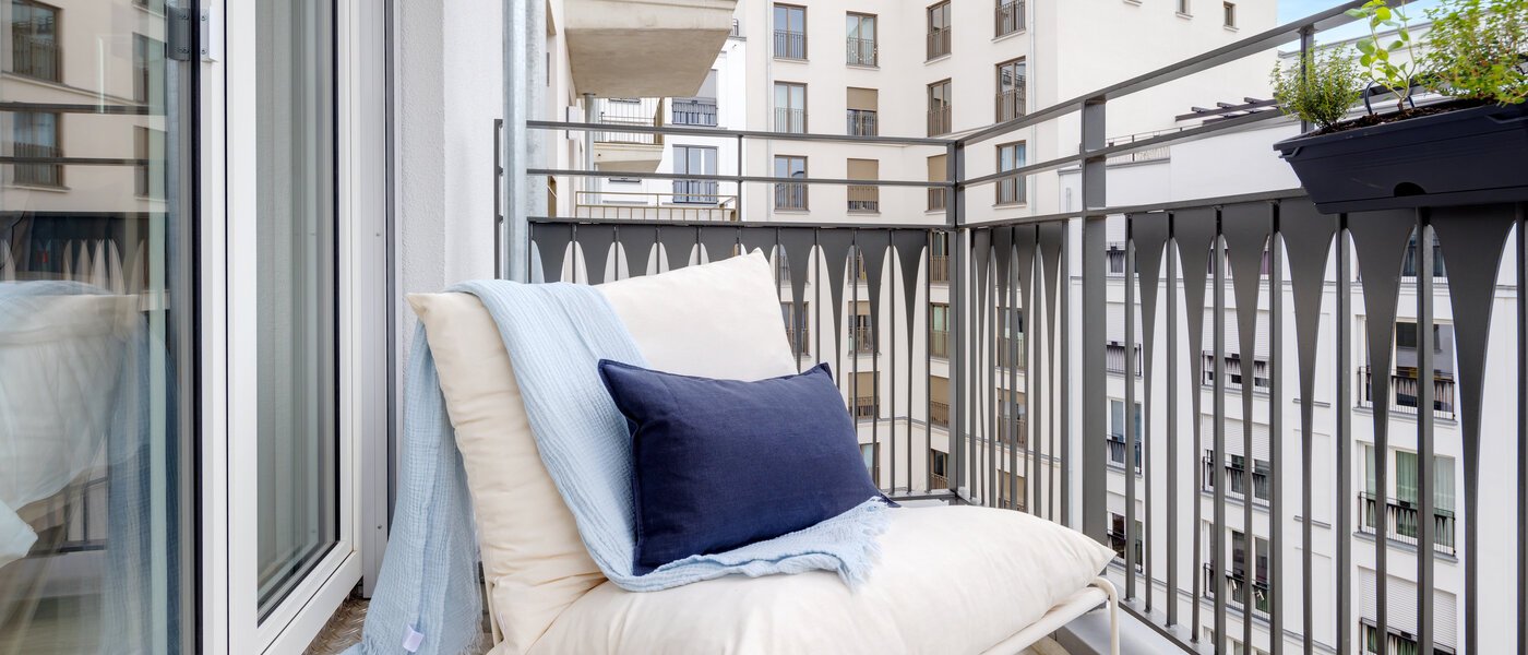 квартира München Haidhausen 01 2-ой балкон 13880