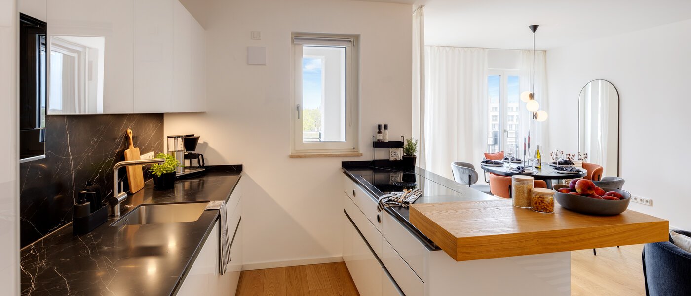 квартира München Haidhausen 03 кухня 13881