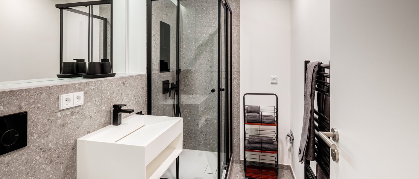 квартира München Obergiesing 01 ванная комната 13886