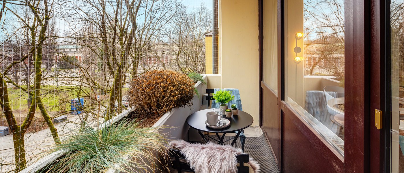 квартира München Obergiesing 01 балкон 13886