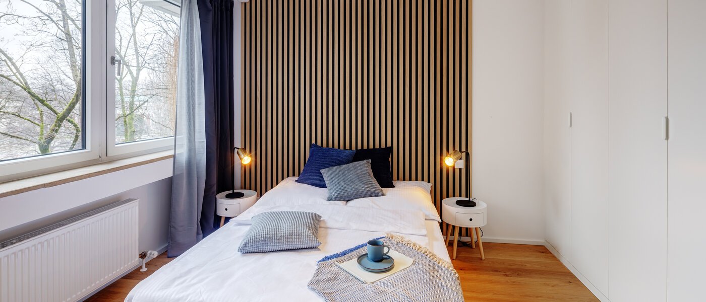 квартира München Obergiesing 02 спальная комната 13886