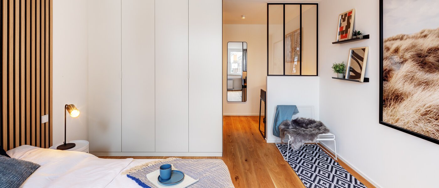 квартира München Obergiesing 04 спальная комната 13886