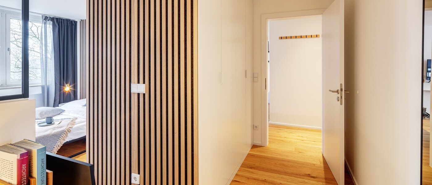 квартира München Obergiesing 06 спальная комната 13886