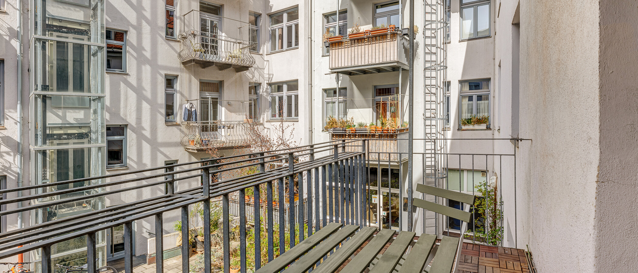 квартира München Glockenbachviertel 01 балкон 13888