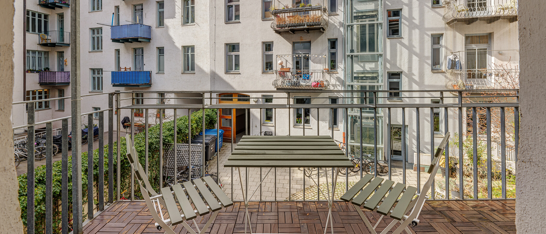 квартира München Glockenbachviertel 02 балкон 13888