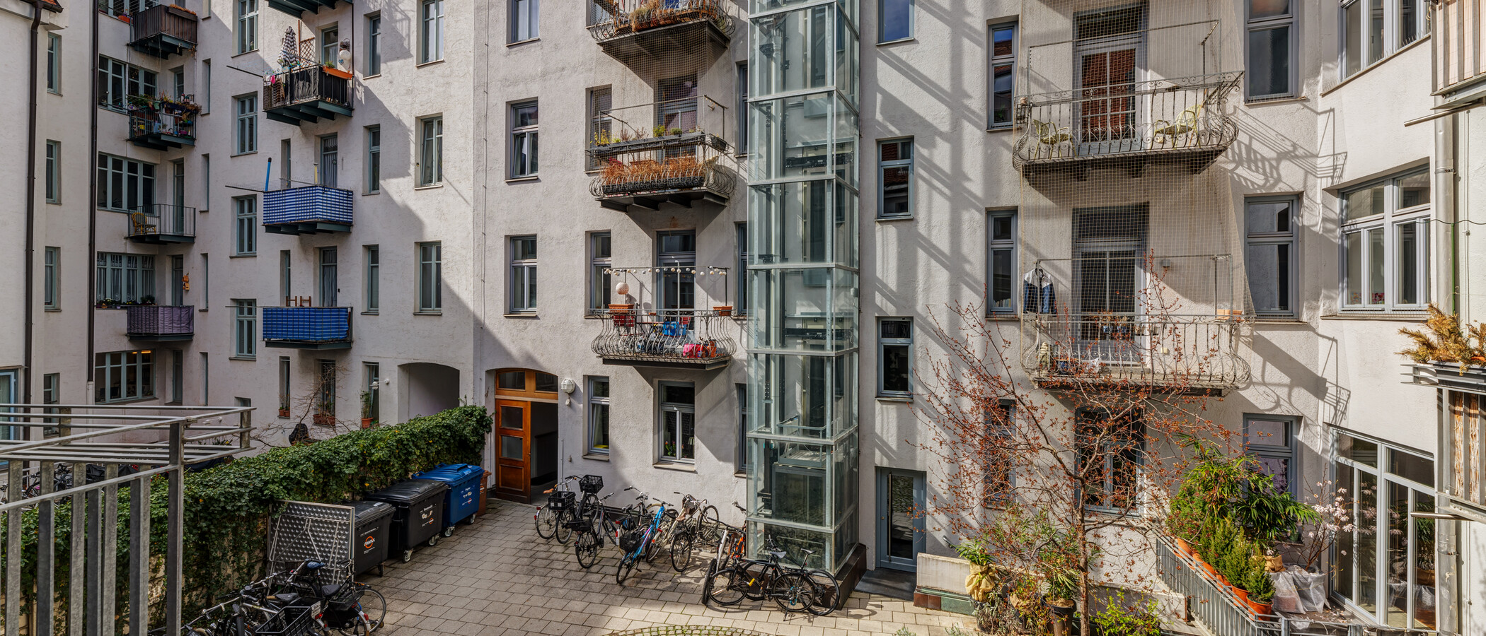 квартира München Glockenbachviertel 01 вид из окна 13888