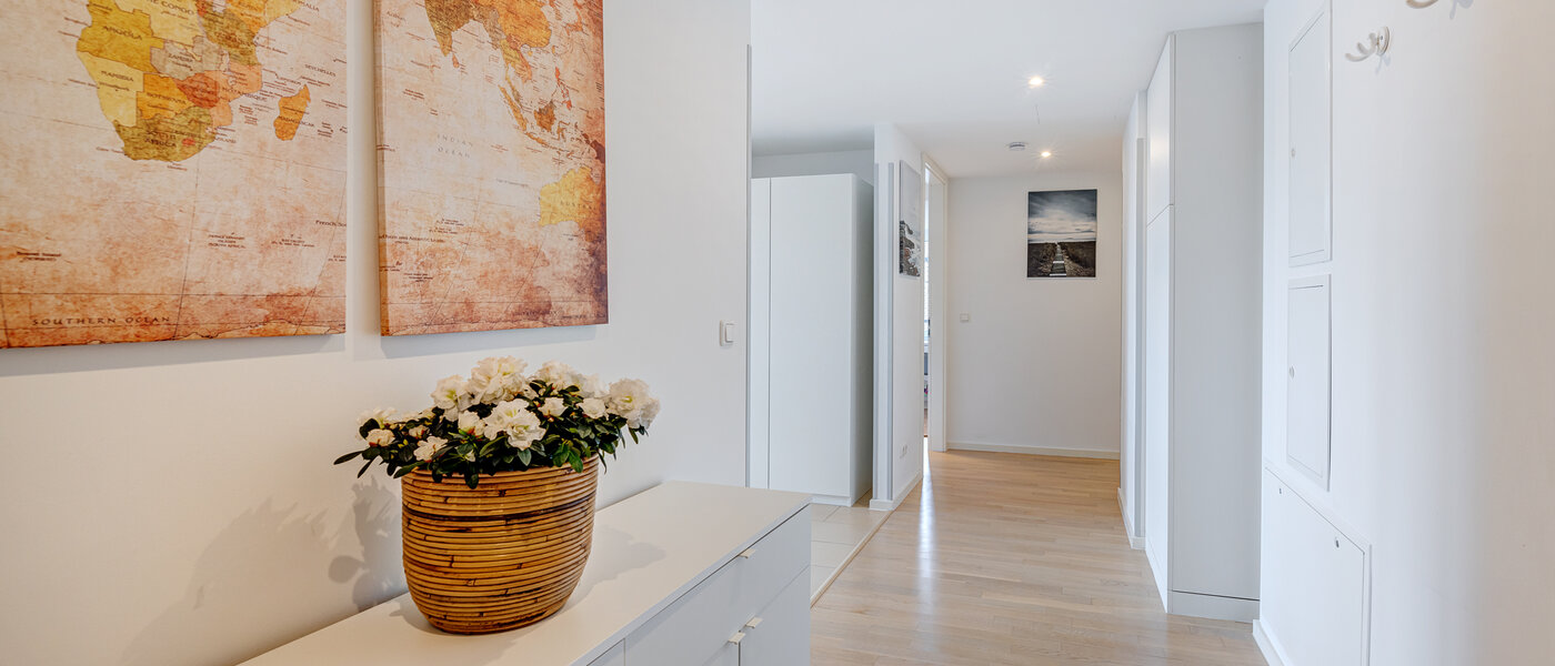 мансардная квартира München Ludwigsvorstadt 02 коридор 13896