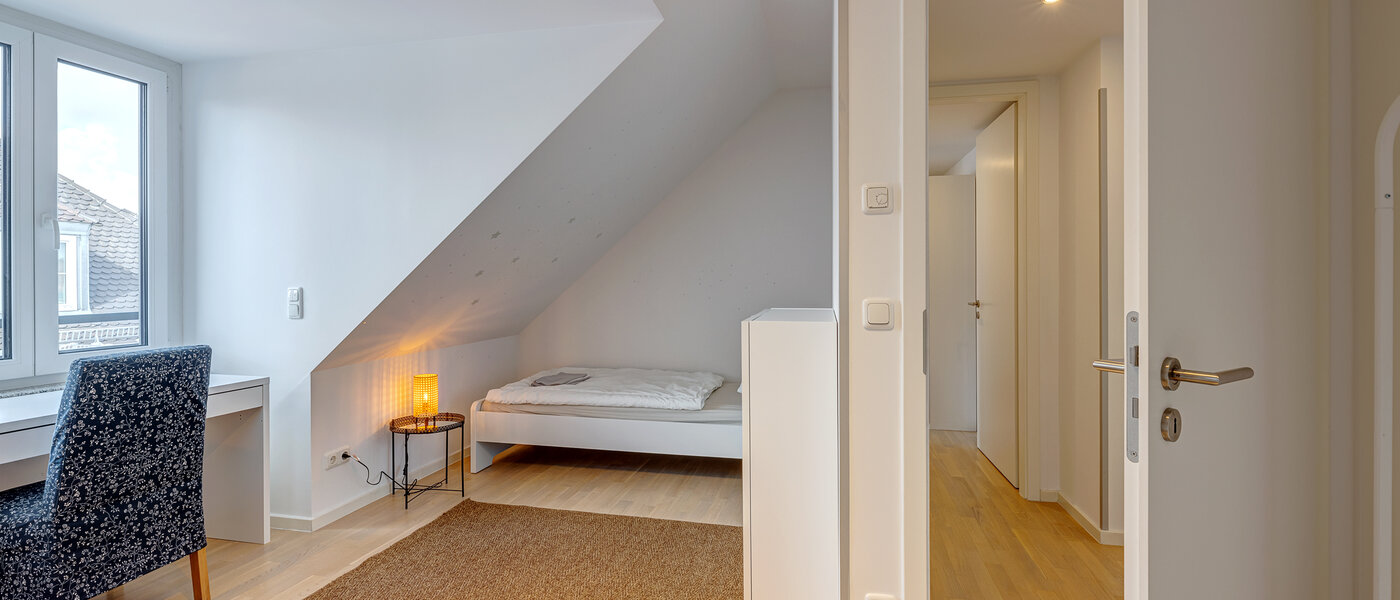 мансардная квартира München Ludwigsvorstadt 03 3-я спальная комната 13896
