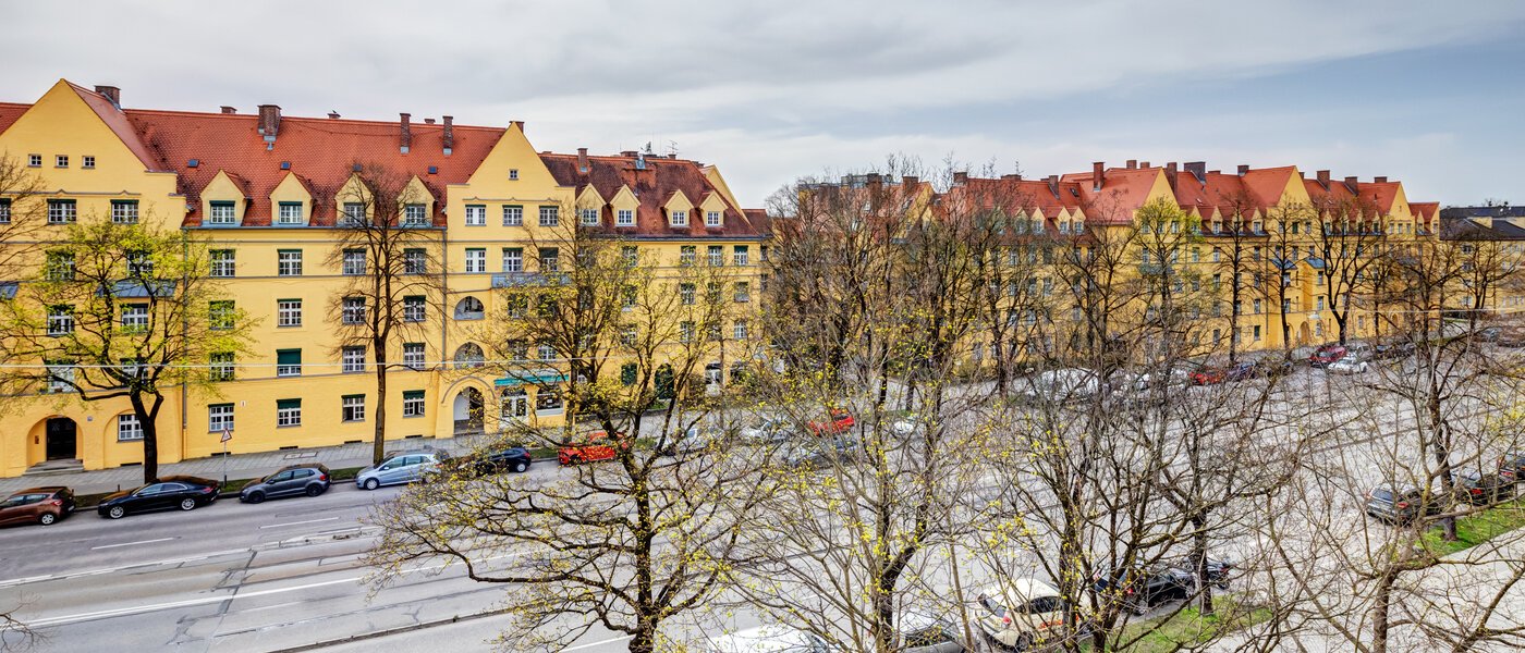 квартира München Ramersdorf 02 вид из окна 13903