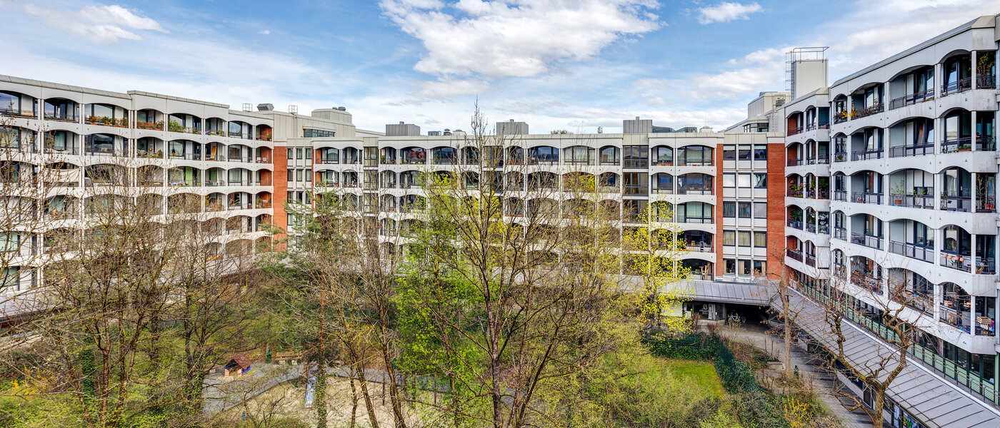 квартира München Haidhausen 01 вид из окна 13907