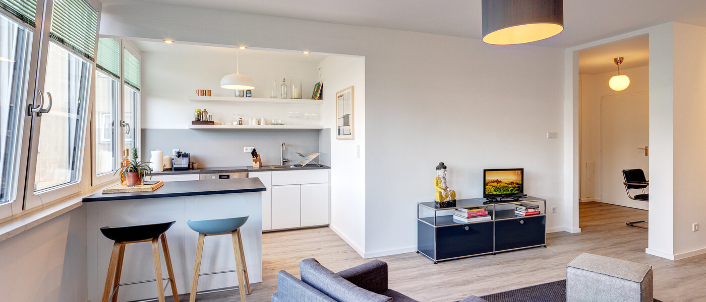 квартира München Haidhausen 02 жилое пространство 13907