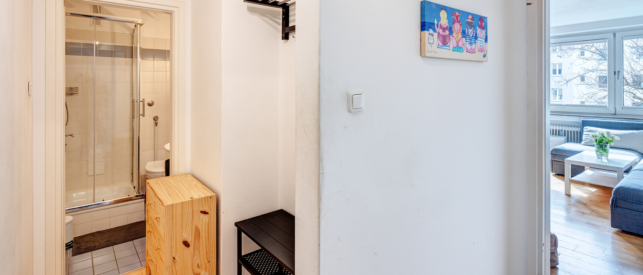 квартира München Schwabing-West 02 коридор 13917