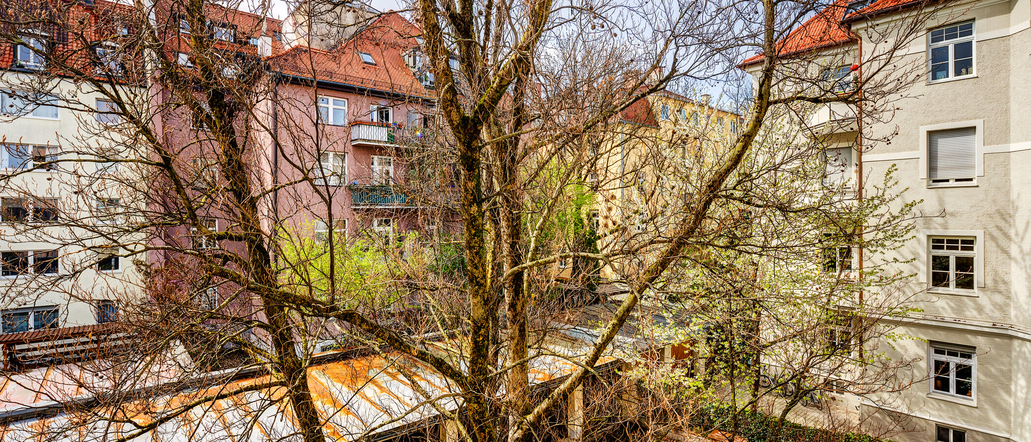 квартира München Schwabing-West 02 вид из окна 13917