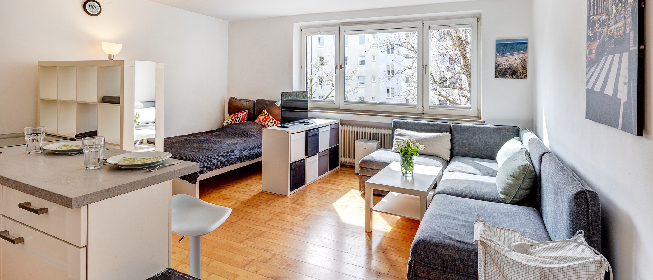 квартира München Schwabing-West 01 жилое пространство 13917