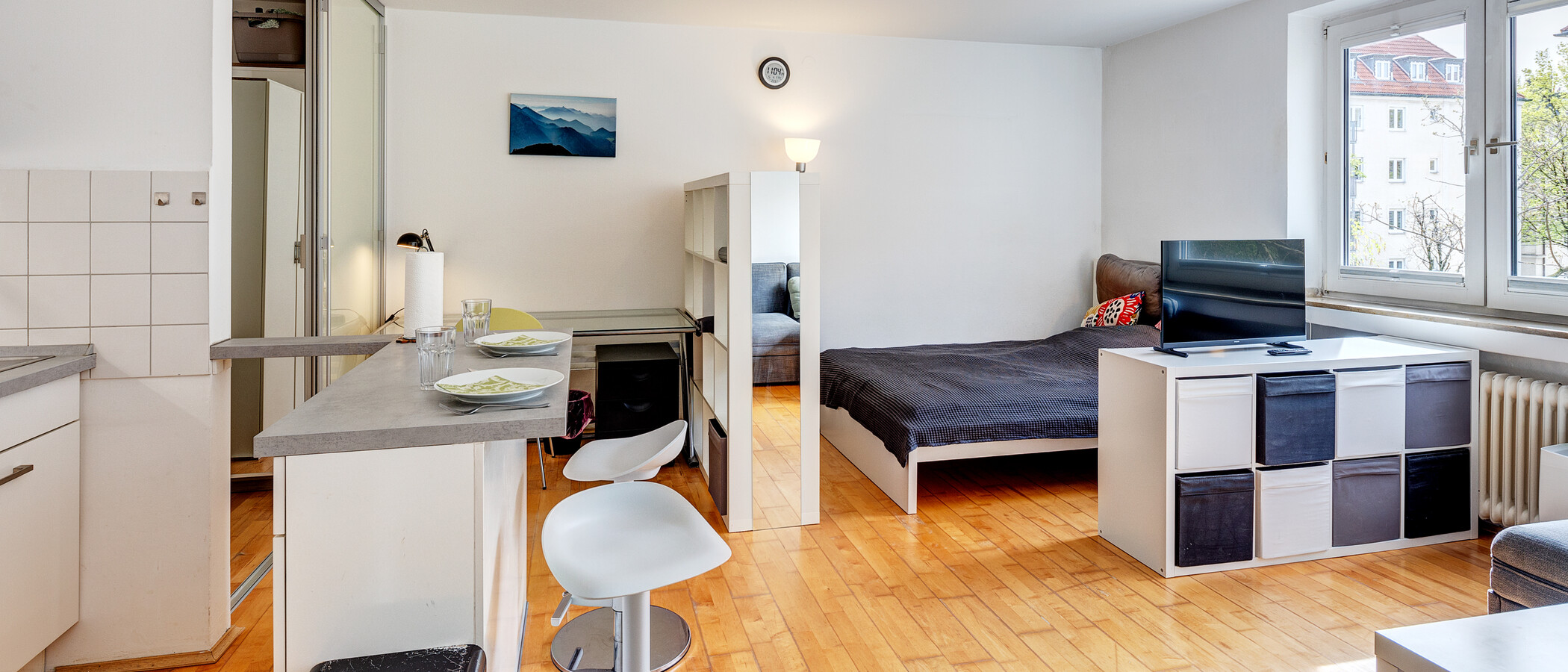 квартира München Schwabing-West 04 жилое пространство 13917
