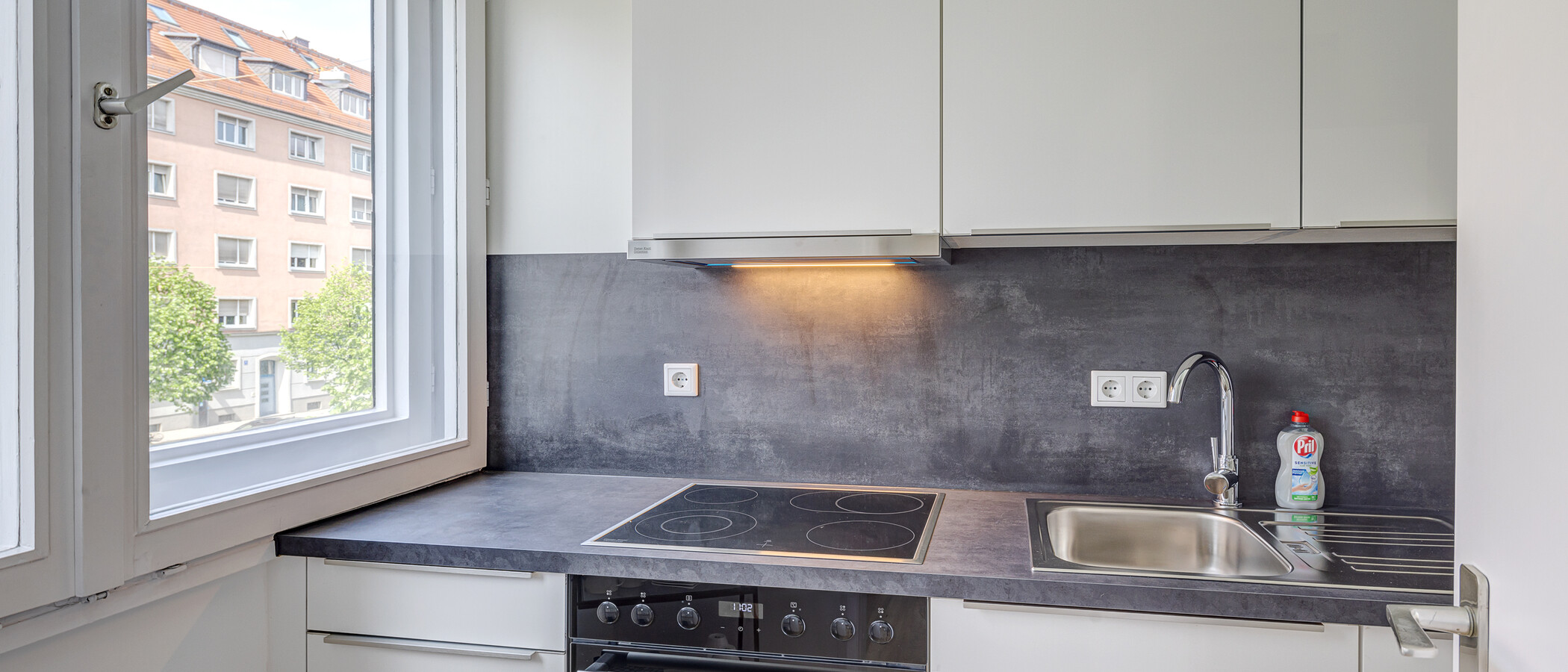 квартира München Haidhausen 01 кухня 13929