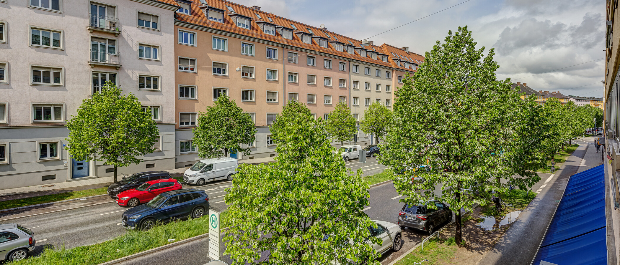 квартира München Haidhausen 03 вид из окна 13929