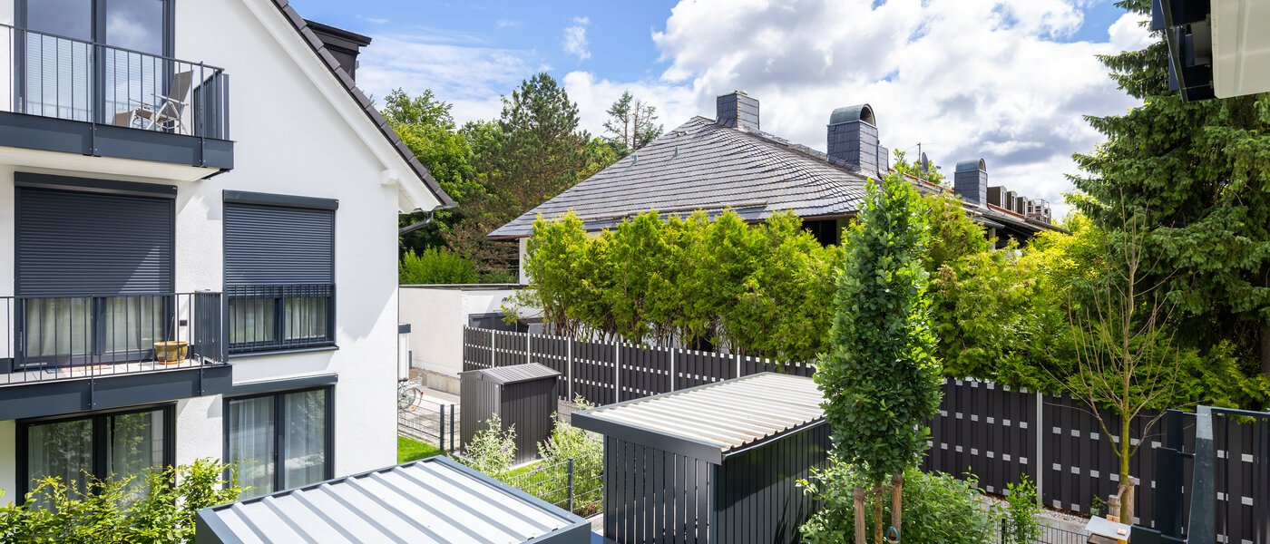 квартира München Trudering 02 вид из окна 13931