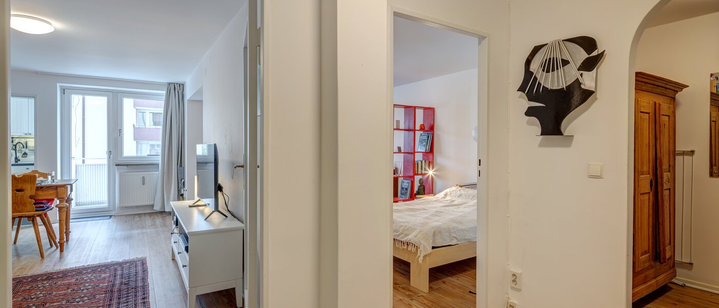 квартира München Schwabing-West 03 коридор 13932