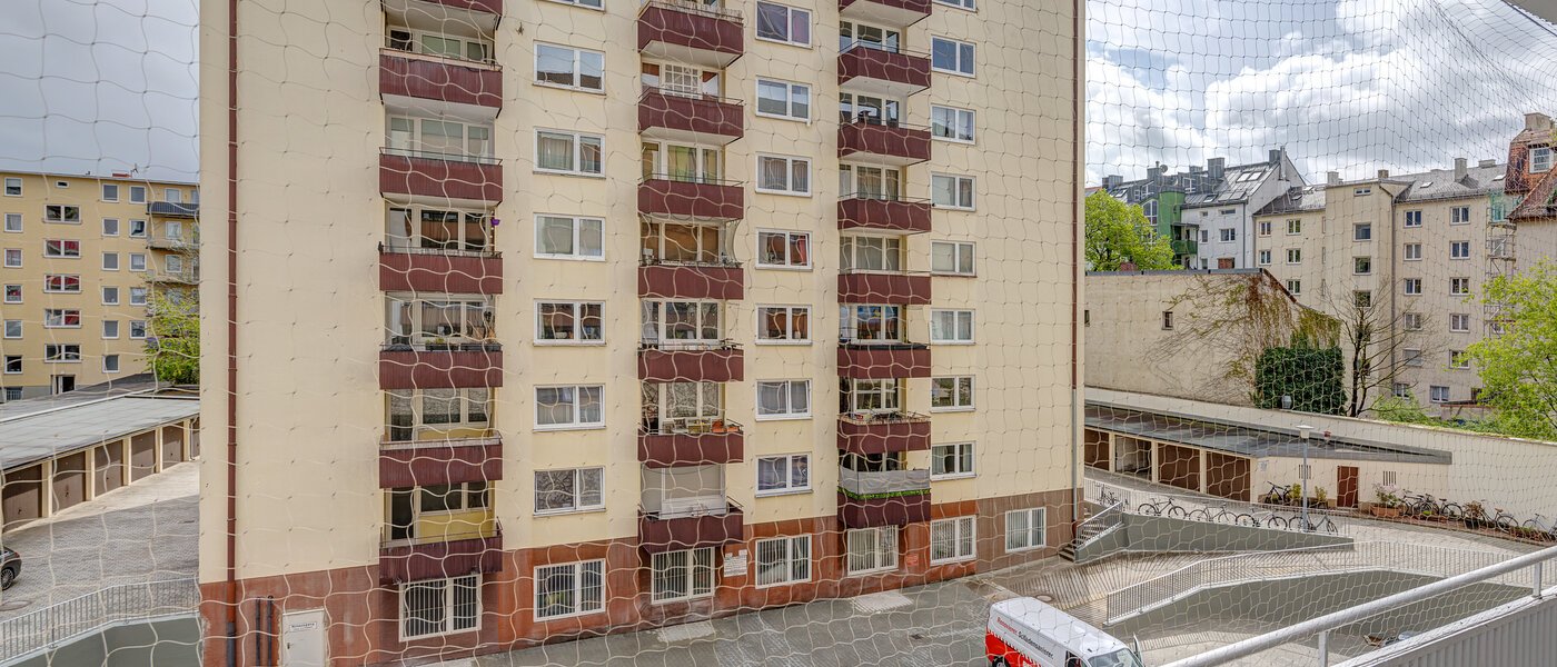 квартира München Schwabing-West 02 вид из окна 13932