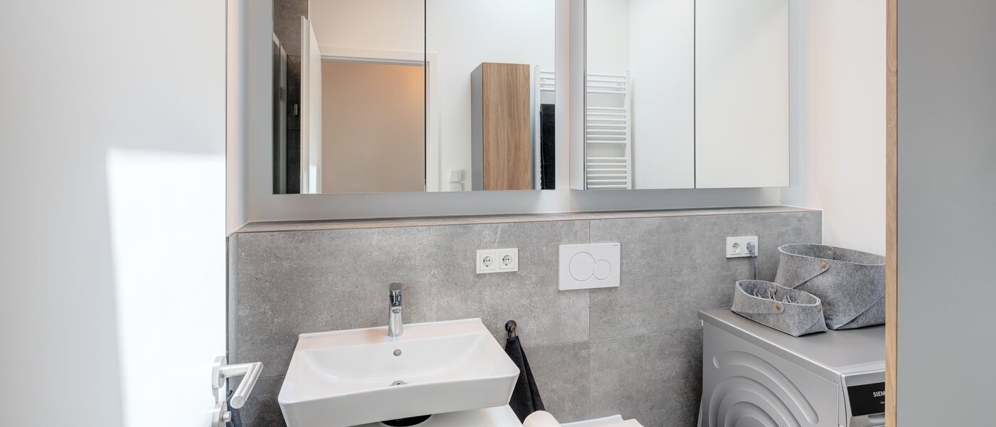 мансардная квартира München Neuhausen 04 ванная комната 13934