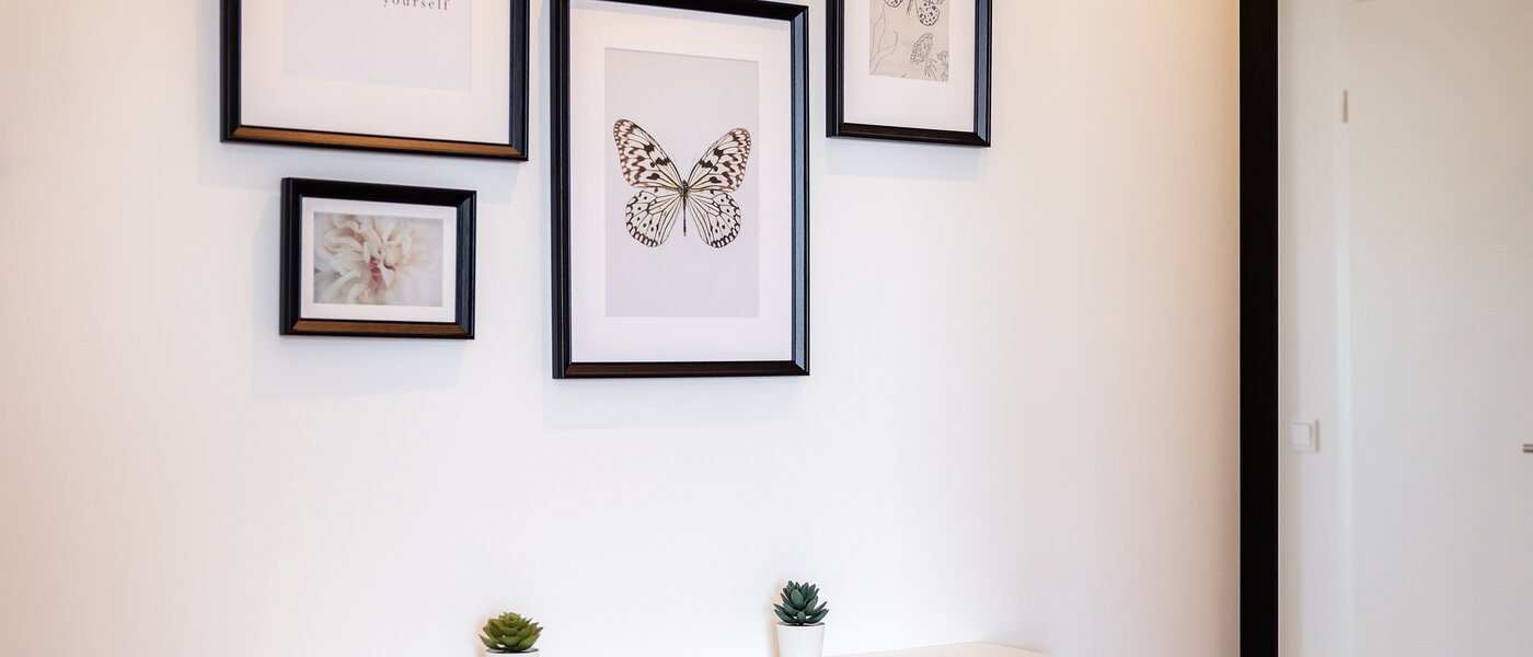 мансардная квартира München Neuhausen 04 коридор 13934