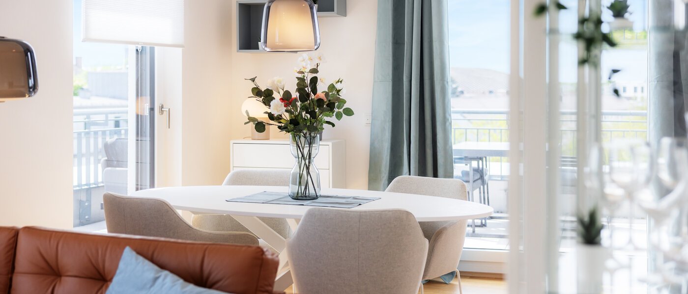 мансардная квартира München Neuhausen 03 жилое пространство 13934