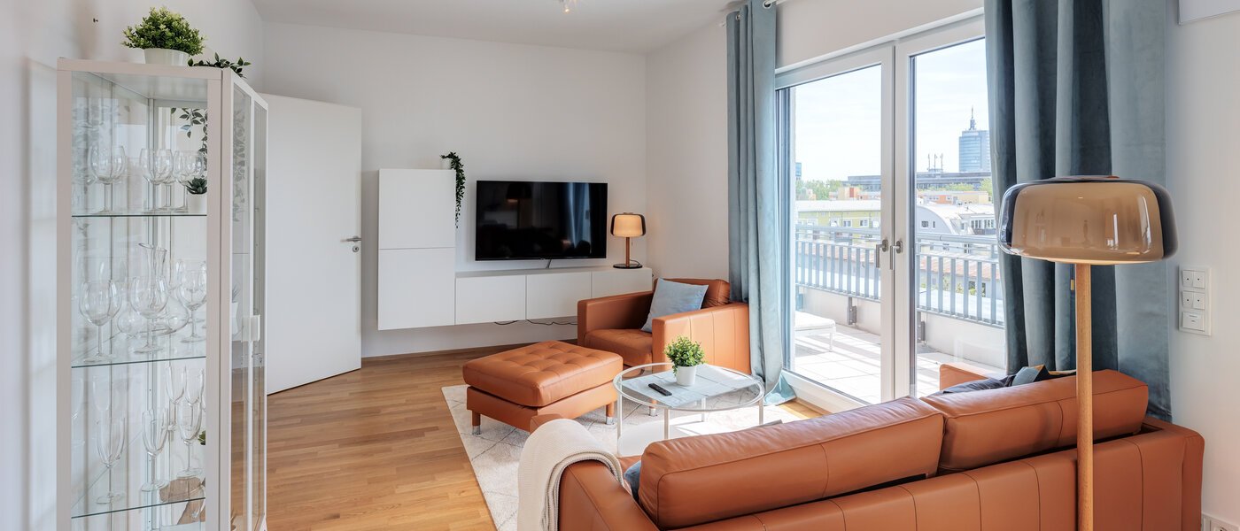 мансардная квартира München Neuhausen 05 жилое пространство 13934