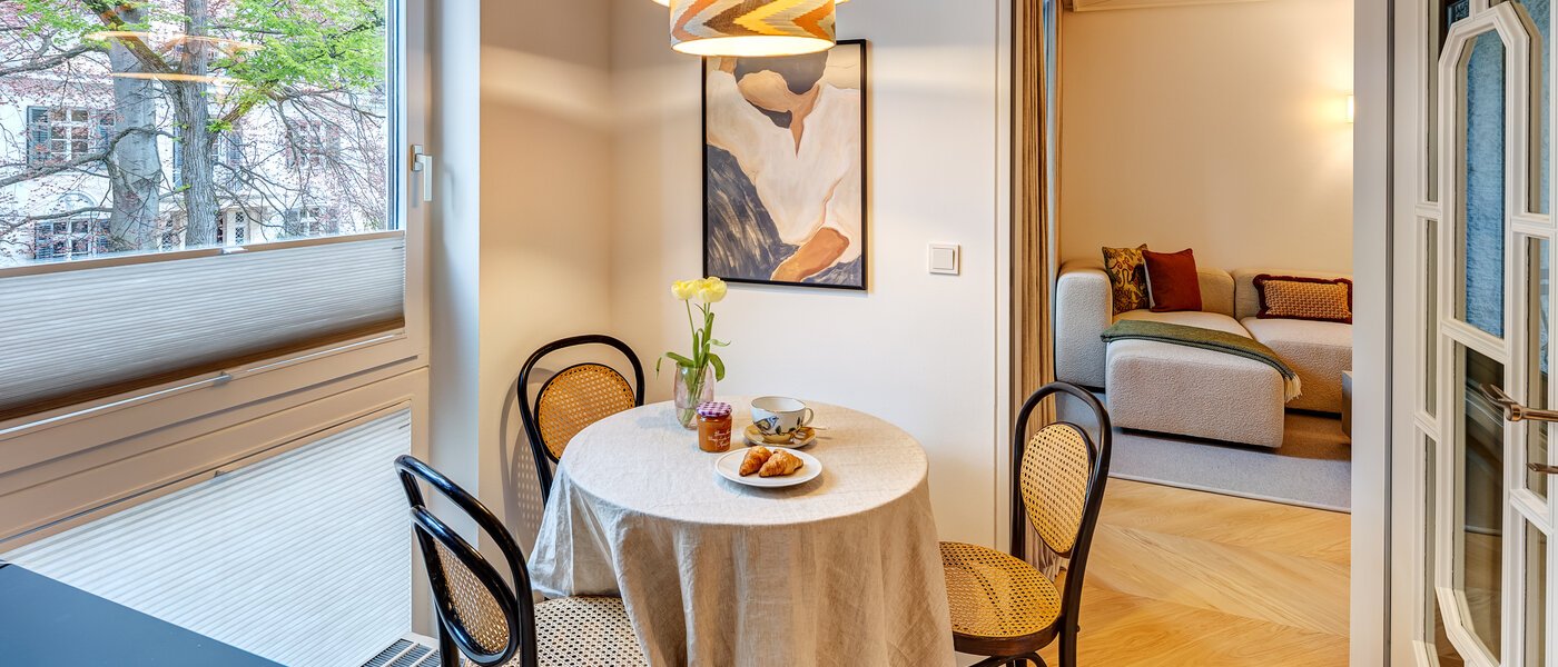 квартира München Herzogpark 04 кухня 13940