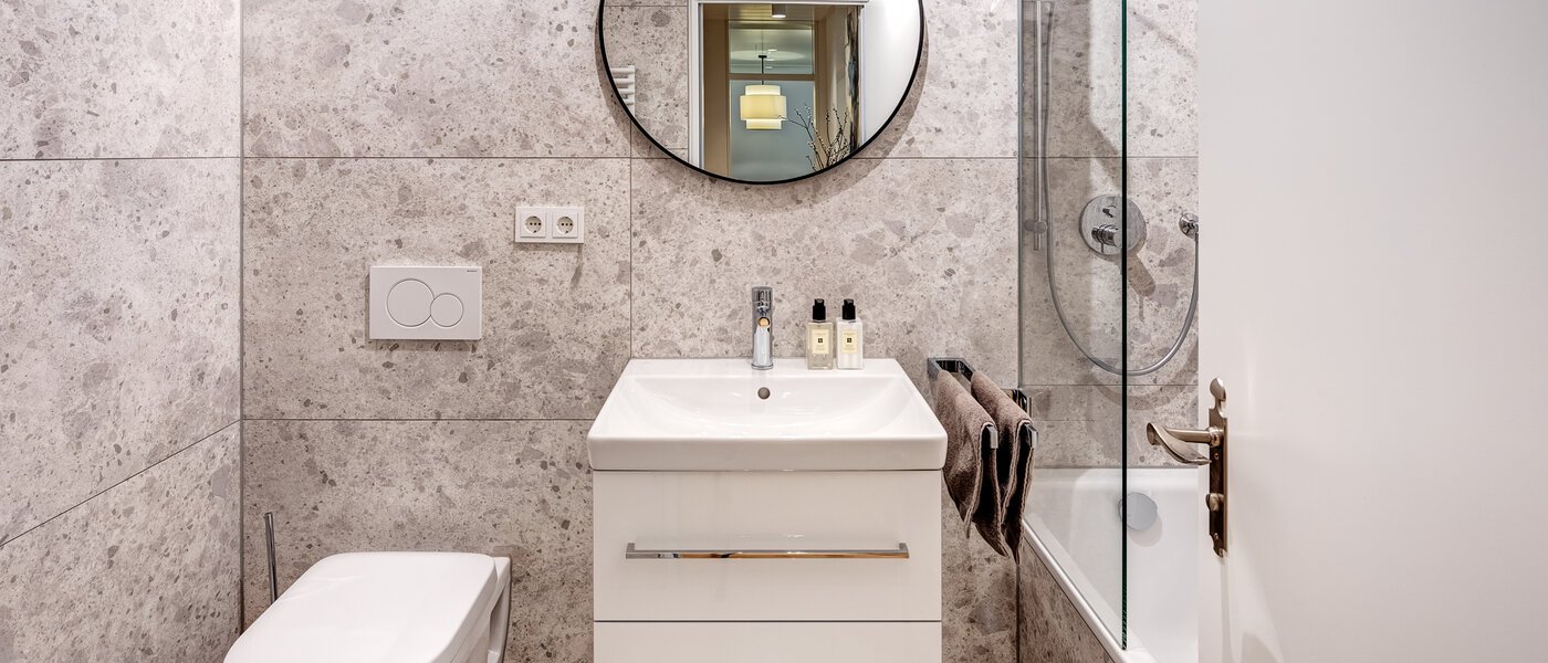 квартира München Herzogpark 01 ванная комната 13940