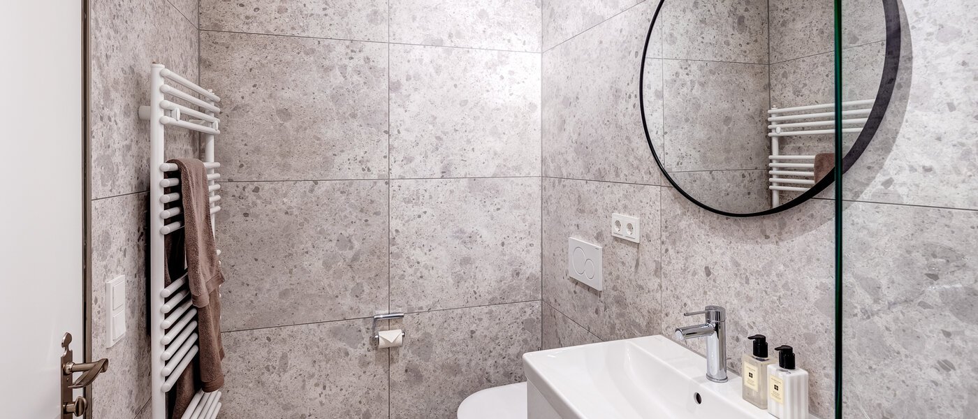 квартира München Herzogpark 03 ванная комната 13940