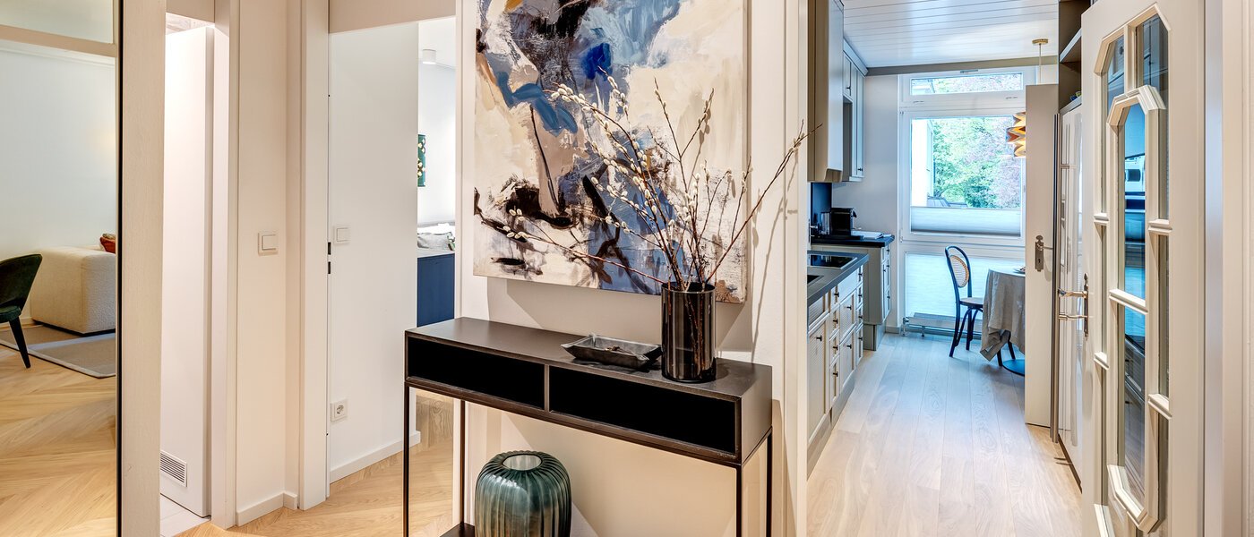 квартира München Herzogpark 02 коридор 13940