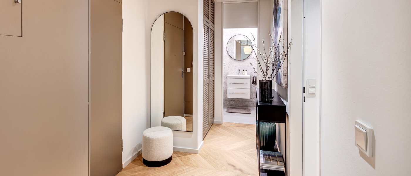 квартира München Herzogpark 03 коридор 13940