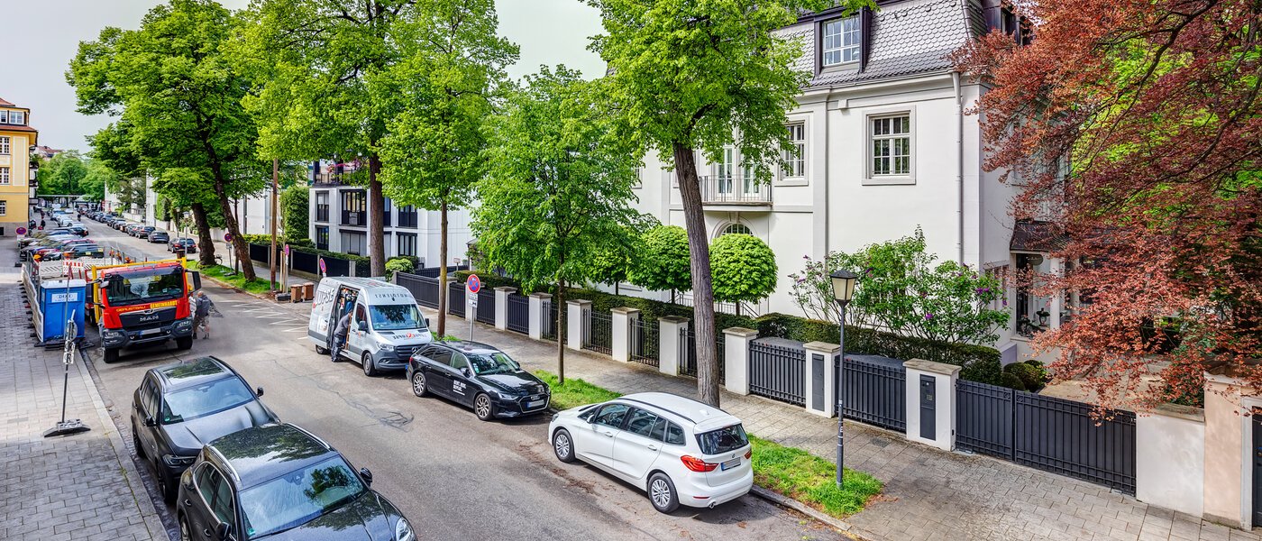 квартира München Herzogpark 02 вид из окна 13940