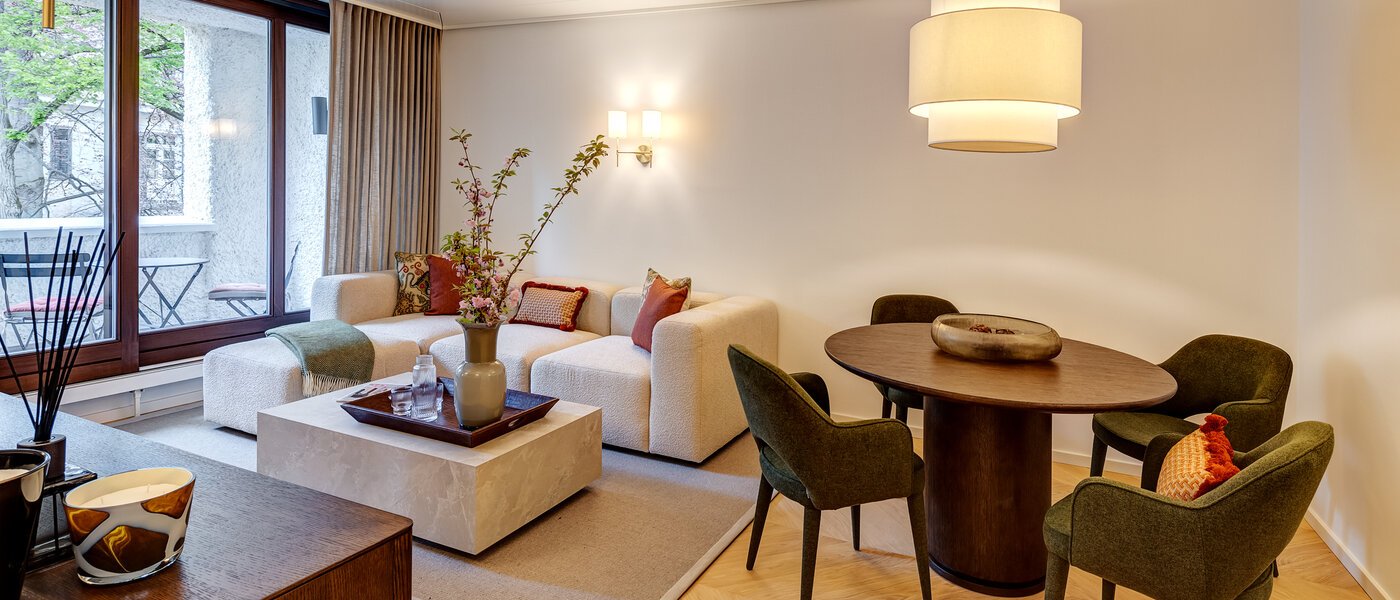 квартира München Herzogpark 02 жилое пространство 13940