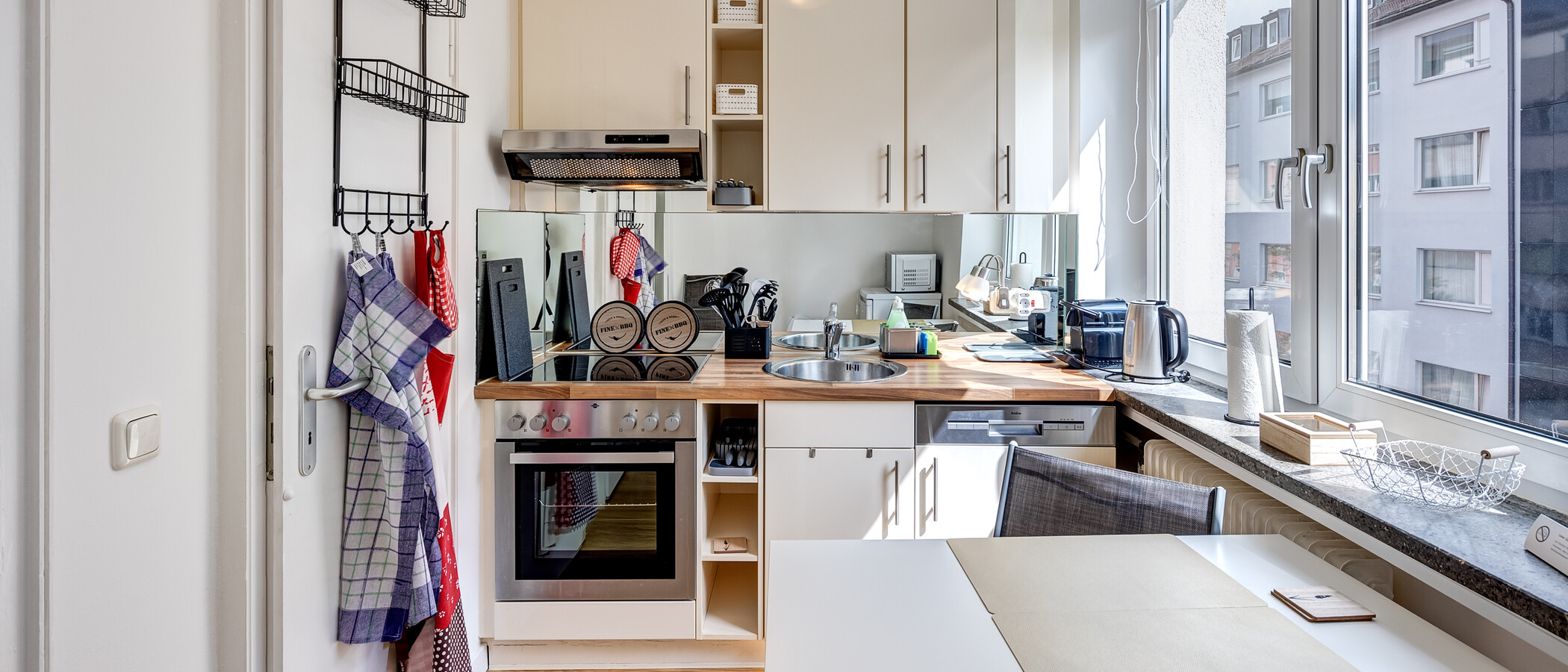 квартира München Ludwigsvorstadt 01 кухня 13947