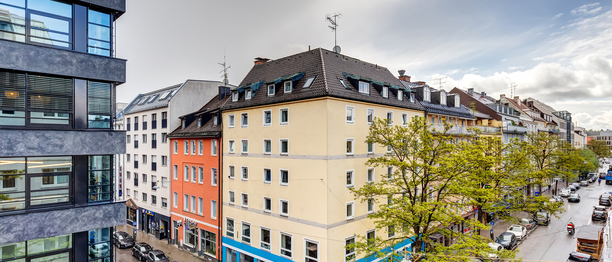квартира München Ludwigsvorstadt 01 вид из окна 13947