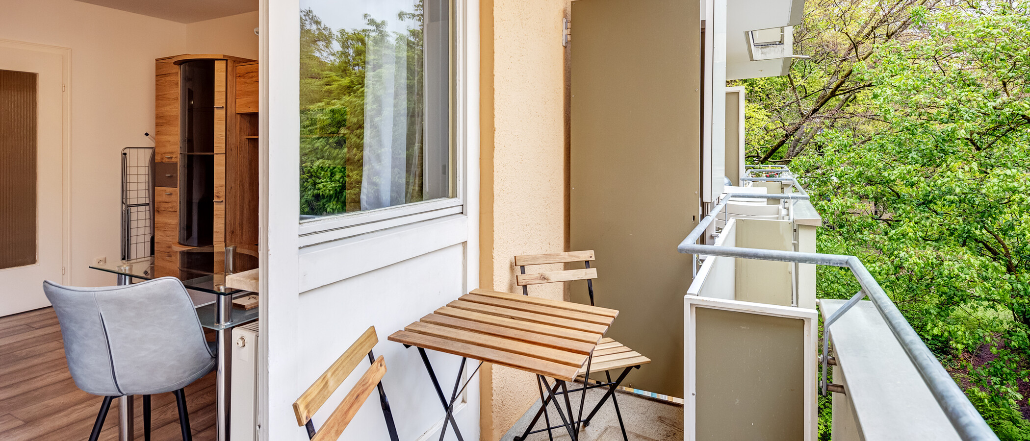 квартира München Neuhausen 02 балкон 13948