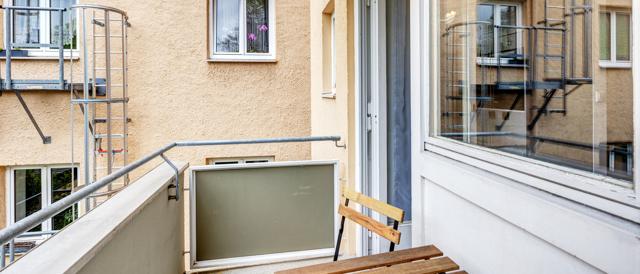квартира München Neuhausen 03 балкон 13948