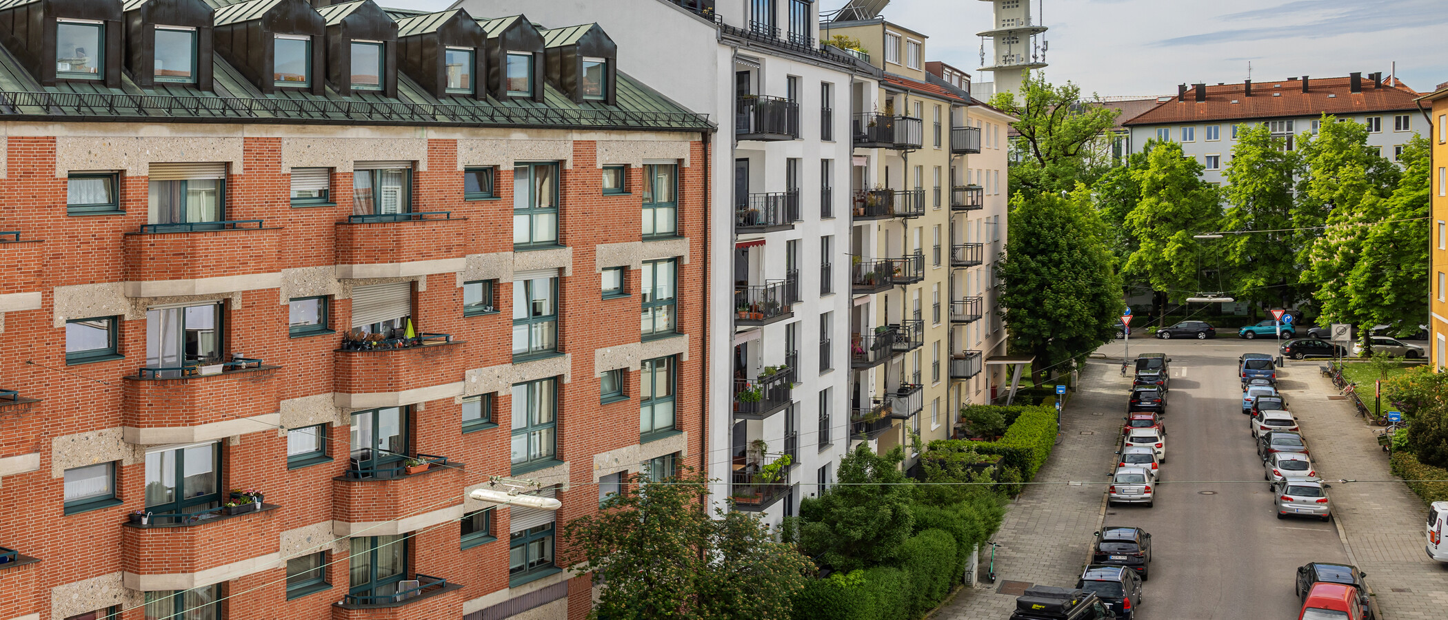 квартира München Maxvorstadt 02 вид из окна 13953