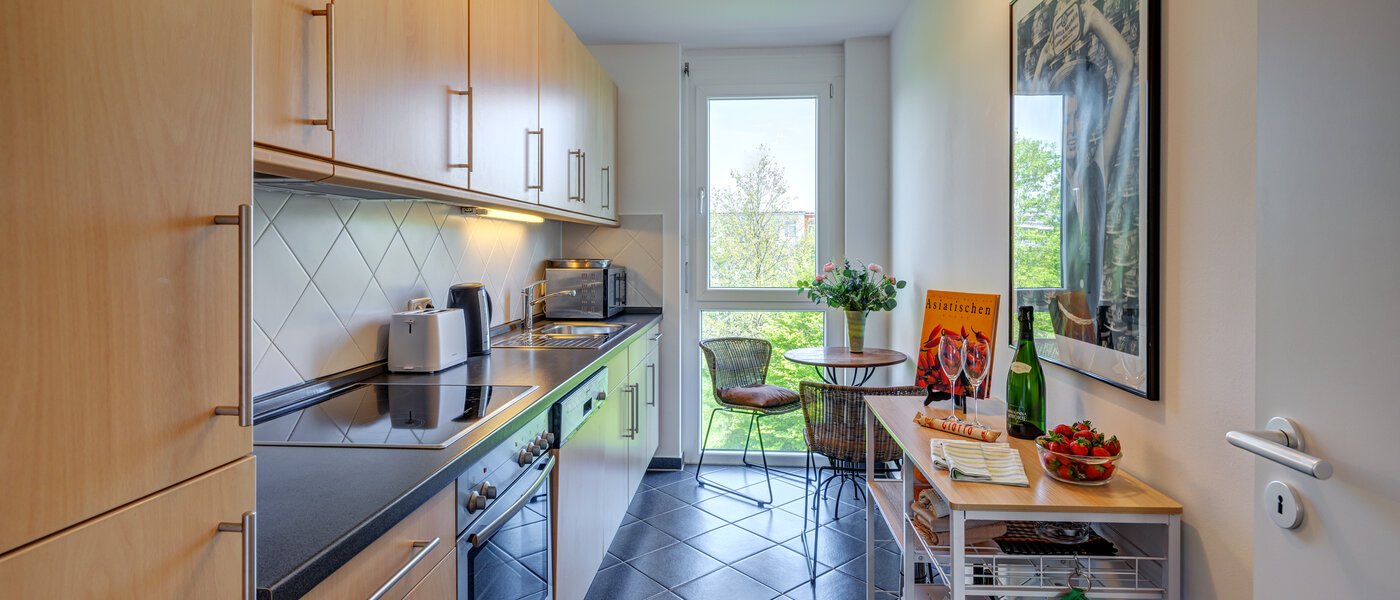 квартира München Trudering 01 кухня 13954