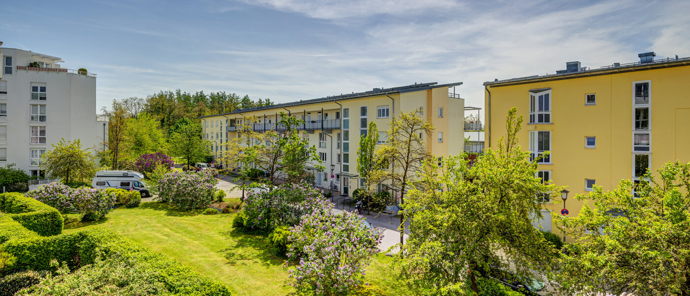 квартира München Trudering 02 вид из окна 13954