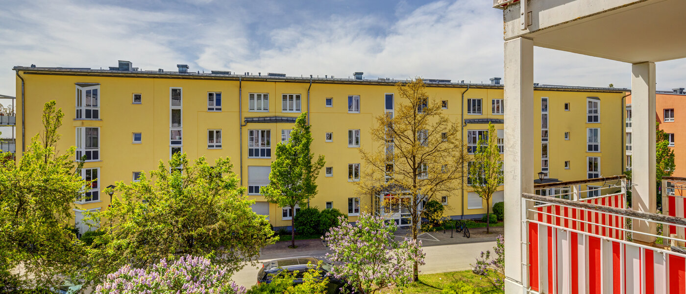 квартира München Trudering 03 вид из окна 13954